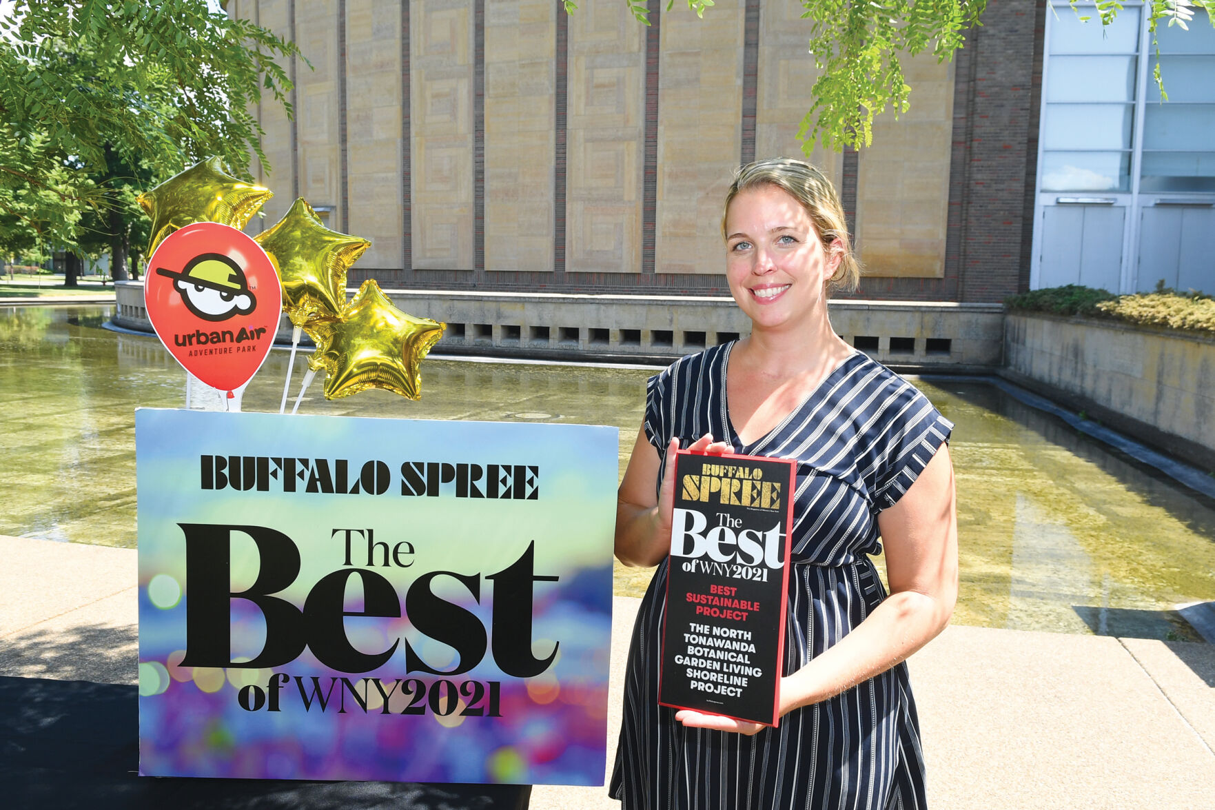 Emily Root of Buffalo Niagara Waterkeeper, Best Sustainable Project